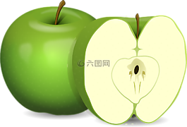 蘋果,綠色,水果