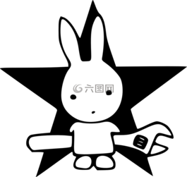 兔子,兔,扳手