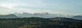 比利牛斯,冬天,山