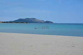 撒丁島,海灘,海