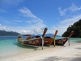 船,泰國,海