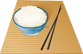 筷子,水稻,糯米飯