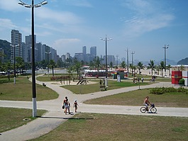 海灘,假期,夏季