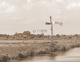 東弗里斯,風車,架構