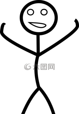 快乐,男子,棒男人