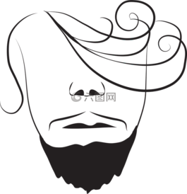 圖,側(cè)影,男子