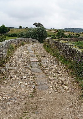 橋,路口,通路