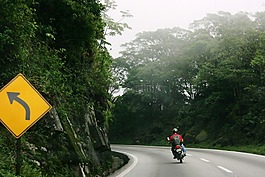 自行車(chē),摩托車(chē),曲線