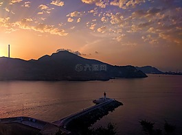 卡塔赫納,日出,云