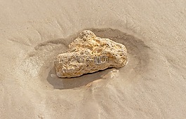 石,海滩,海
