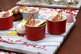 pannacotta,菜,意大利