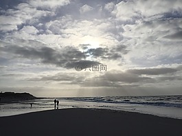 敘爾特島,背光,冬天
