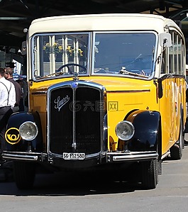 postauto,oldtimer,巴士