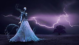幻想,閃光,神秘