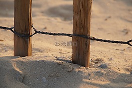 篱笆,biscarrosse,大西洋