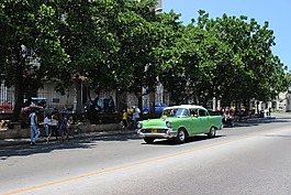 古巴,oldtimer,夏季