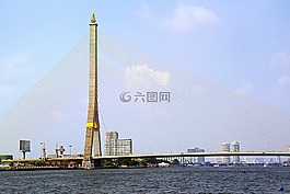 曼谷,橋,泰國