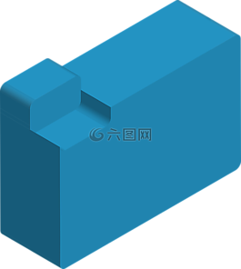 文件夾,文件,藍色