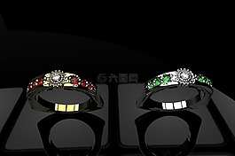 圓環(huán),寶石,珍貴