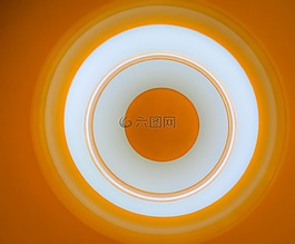 橙色,環(huán)路,抽象