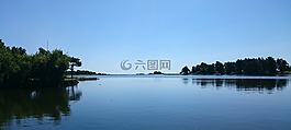 海,夏天,群島