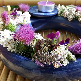 花環(huán),鮮花,陶瓷
