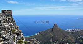 桌山,南非,景觀