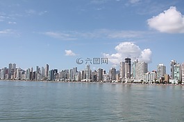 camburiú,城市,mar