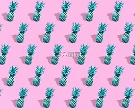 菠蘿,綠松石,模式