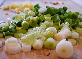 蔬菜,韭菜,姜