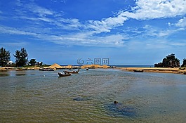 漁,海,船