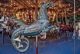 龍,木,旋轉(zhuǎn)木馬