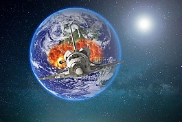 空間,行星,天空