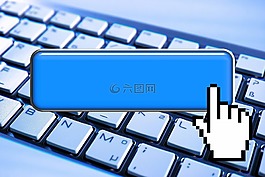 鍵盤,手,計算機