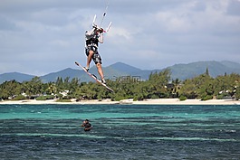 kitesurfer,風箏沖浪,風箏