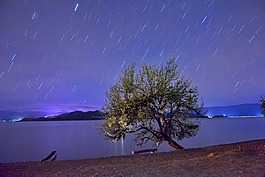 長時間曝光,明星,夜晚