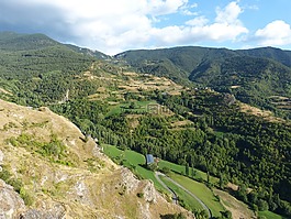 景观,pyrenee 加泰罗尼亚,塞 sobirà