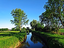 水,溪,字段