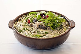 炖煮的食物,白唱的,食品