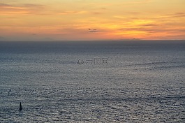 伊維薩島,海灘,日落