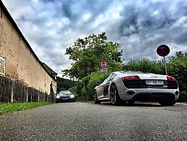跑車,路,云