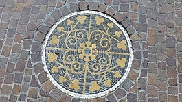馬賽克,路,符號