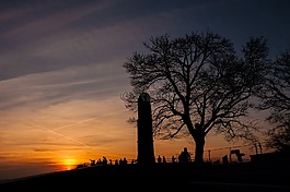 日落,黃昏,abendstimmung