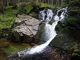 大瀑布,retezat,山