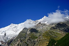 高山,播種,瑞士阿爾卑斯山
