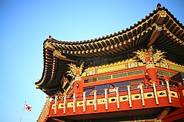 韓國,天空,古董