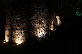 城堡,墙,架构