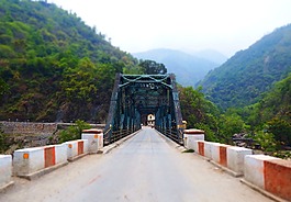 橋,景觀,自然