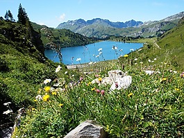 湖,阿尔卑斯山,英格堡
