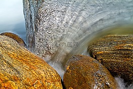 verzasca,水和石头,瑞士